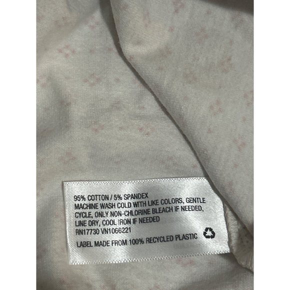 Hearth & Hand With Magnolia, Beige & Orange, 2 Pc Pajamas Set, Small - Picture 7 of 12